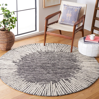 Tapis moderne en laine Sofoula abstrait fait main SAFAVIEH