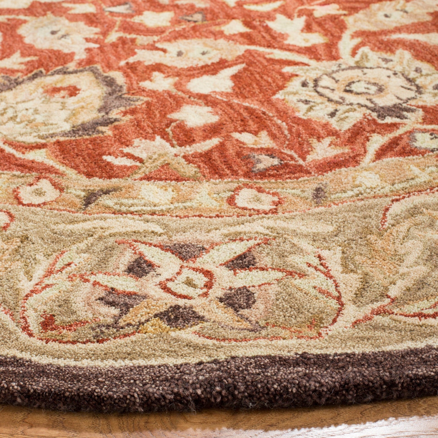Tapis traditionnel oriental en laine filée à la main SAFAVIEH Anatolia Renelle