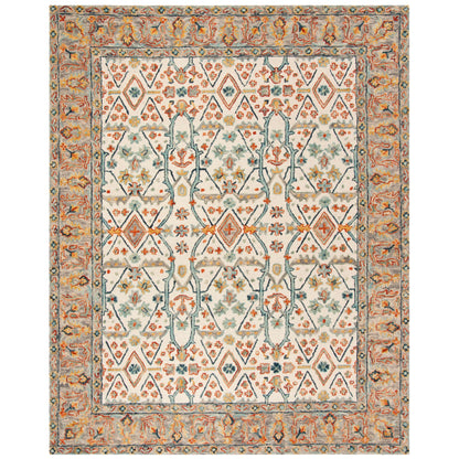 Tapis tribal bohème en laine Aspen Elerte fait main SAFAVIEH