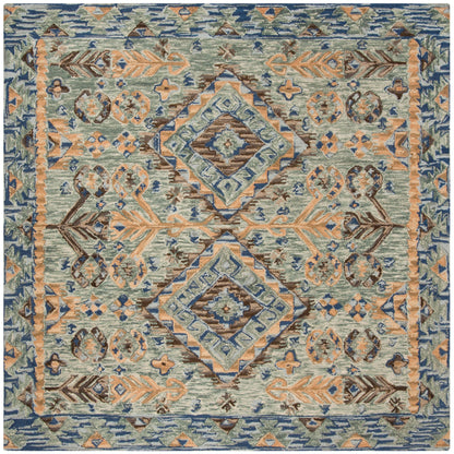 Tapis tribal bohème en laine Aspen Ermira fait main SAFAVIEH