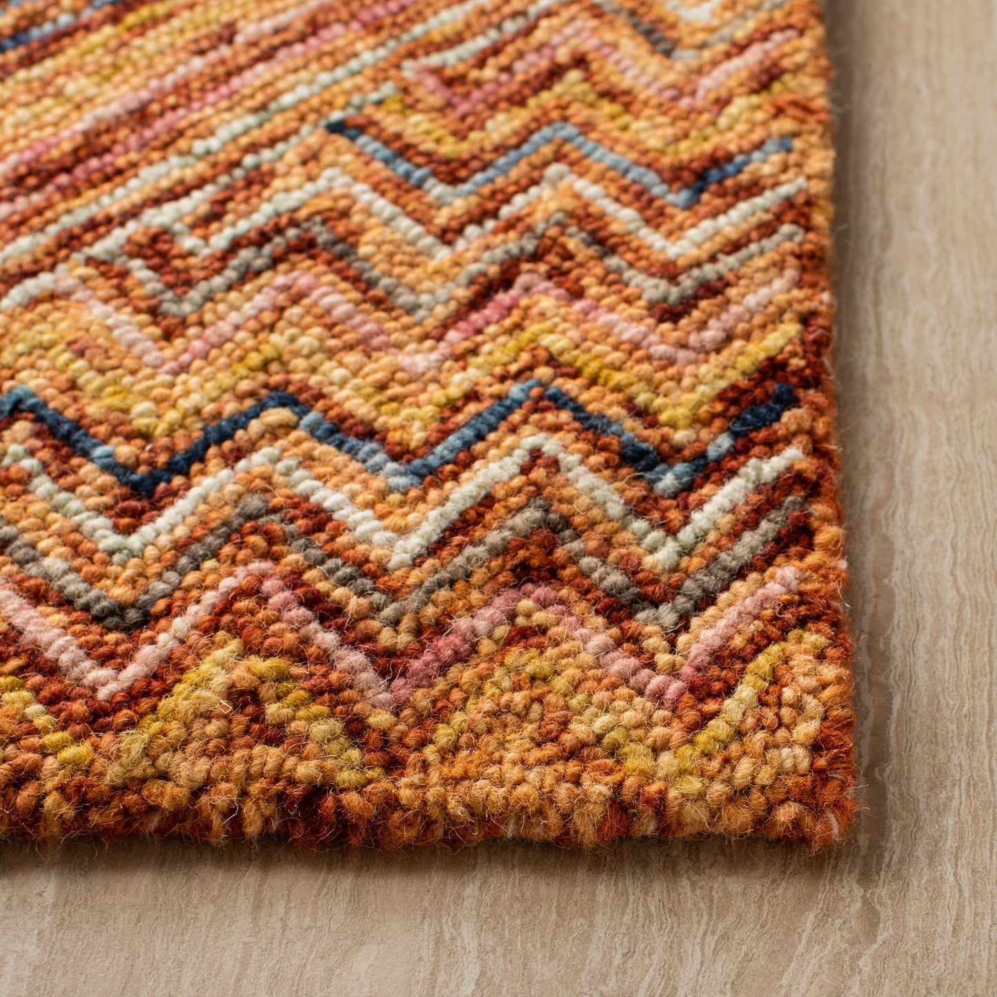 SAFAVIEH Fait main Aspen Esperanca Bohème &amp; Éclectique Tribal Laine