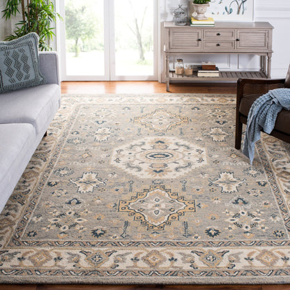 Tapis tribal bohème en laine Aspen Kerstin fait main SAFAVIEH