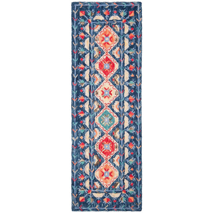 Tapis tribal en laine Aspen Kuang Boho fait main SAFAVIEH