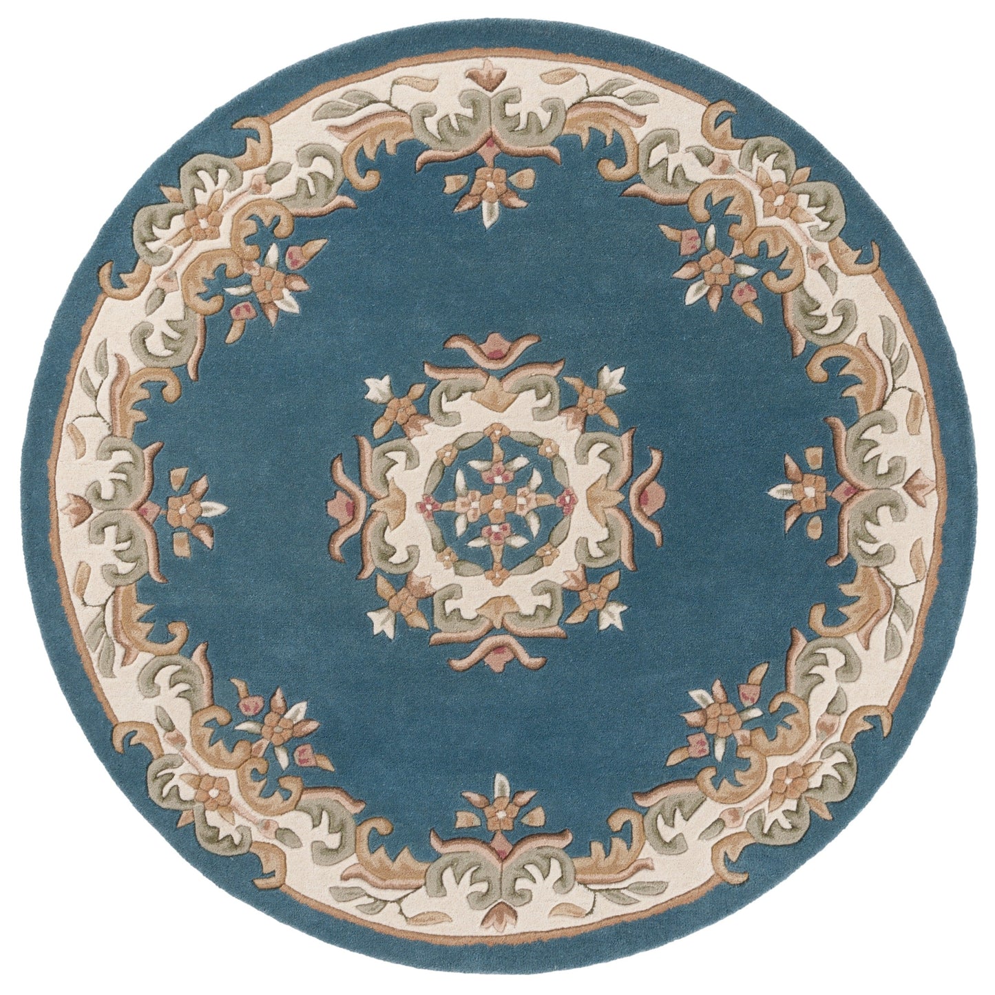 Tapis traditionnel en laine Aubusson Hale fait main SAFAVIEH.