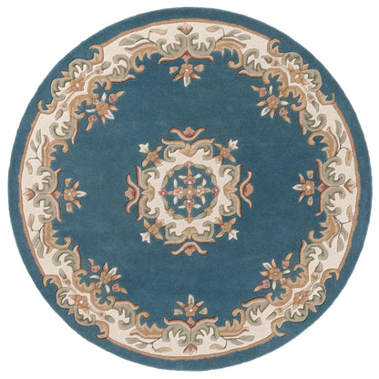 Tapis traditionnel en laine Aubusson Hale fait main SAFAVIEH.