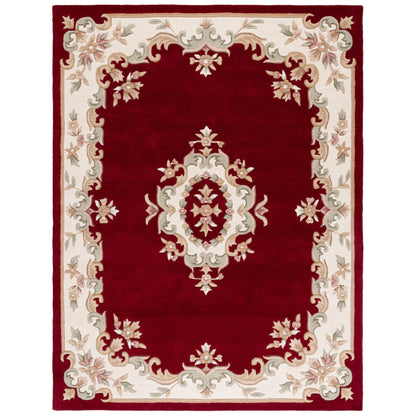 Tapis traditionnel en laine Aubusson Hale fait main SAFAVIEH.