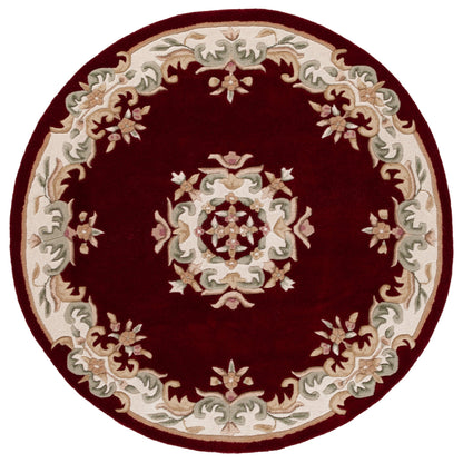 Tapis traditionnel en laine Aubusson Hale fait main SAFAVIEH.