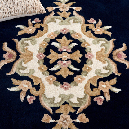 Tapis traditionnel en laine Aubusson Hale fait main SAFAVIEH.