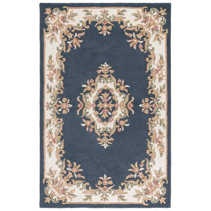 Tapis traditionnel en laine Aubusson Hale fait main SAFAVIEH.