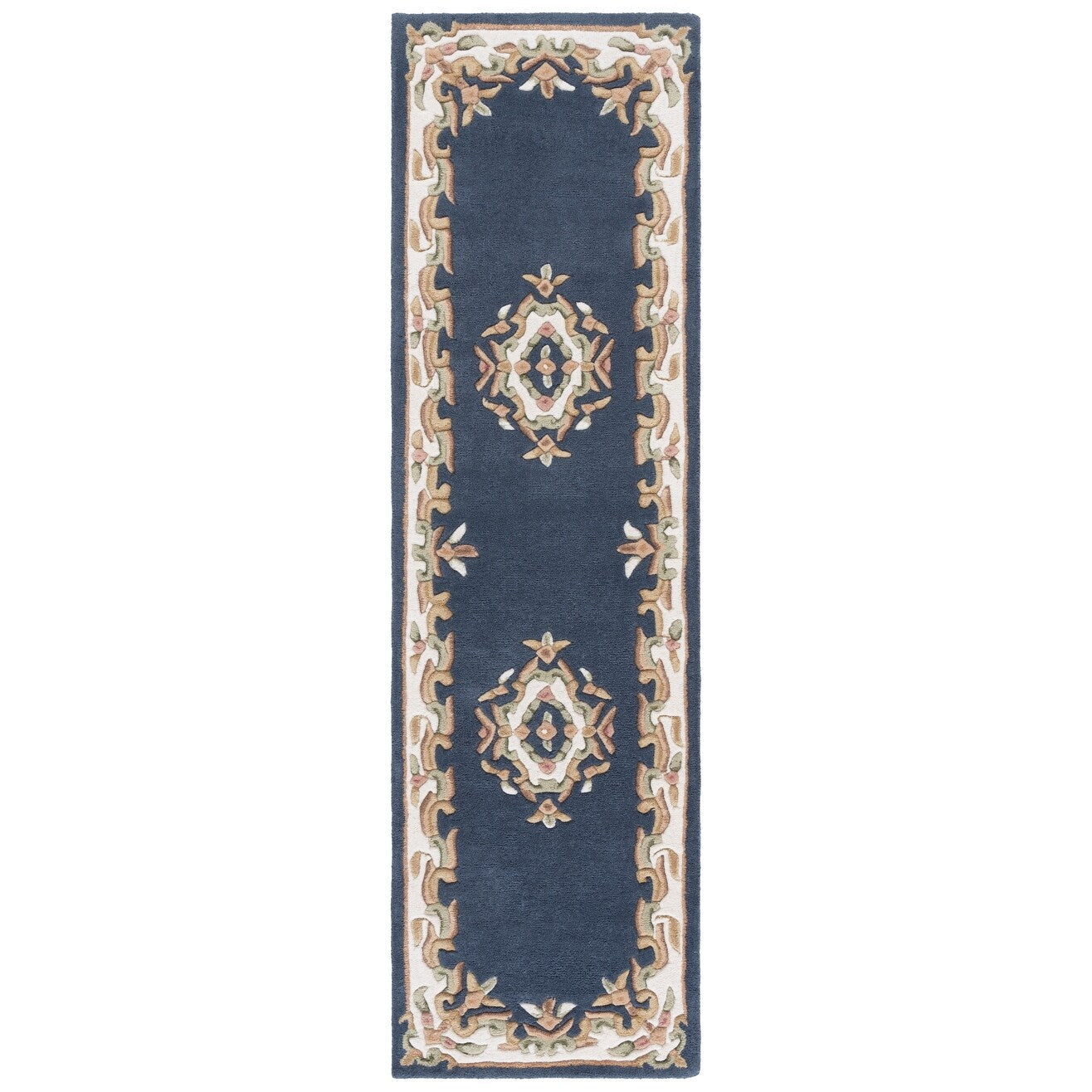 Tapis traditionnel en laine Aubusson Hale fait main SAFAVIEH.