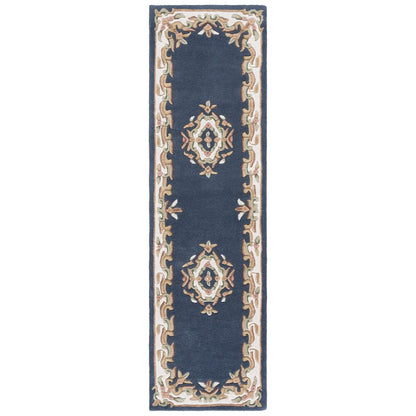 Tapis traditionnel en laine Aubusson Hale fait main SAFAVIEH.
