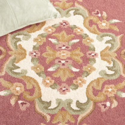 Tapis traditionnel en laine Aubusson Hale fait main SAFAVIEH.