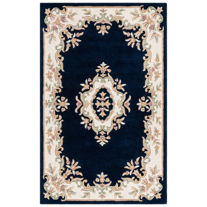 Tapis traditionnel en laine Aubusson Hale fait main SAFAVIEH.
