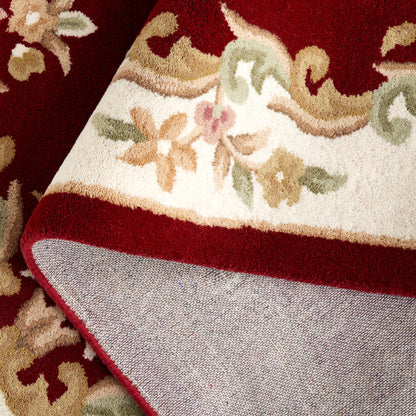 Tapis traditionnel en laine Aubusson Hale fait main SAFAVIEH.