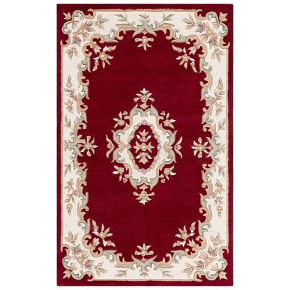 Tapis traditionnel en laine Aubusson Hale fait main SAFAVIEH.