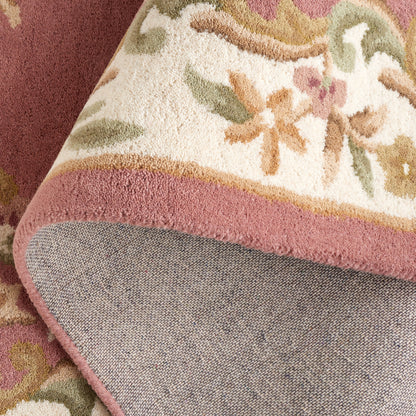 Tapis traditionnel en laine Aubusson Hale fait main SAFAVIEH.