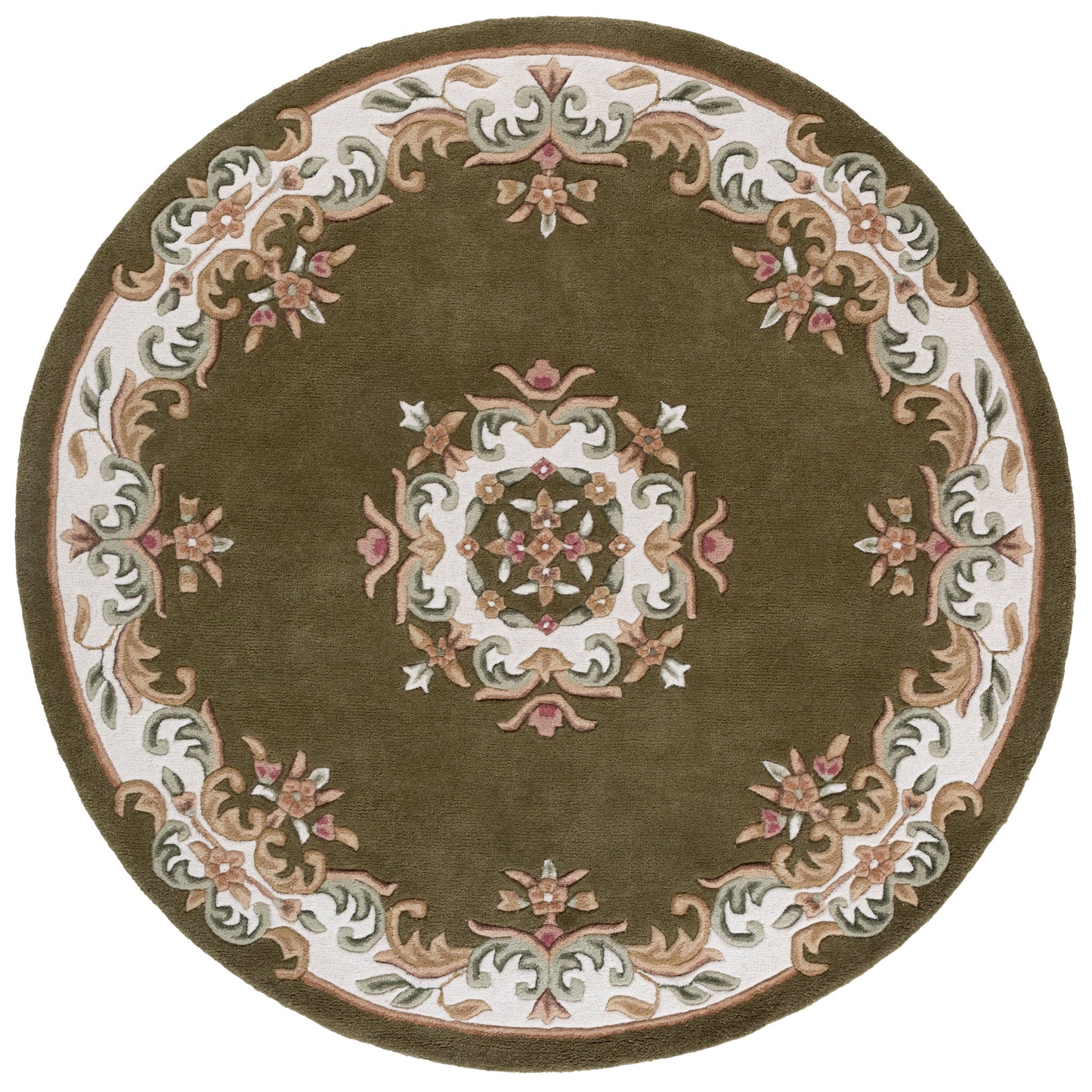 Tapis traditionnel en laine Aubusson Hale fait main SAFAVIEH.