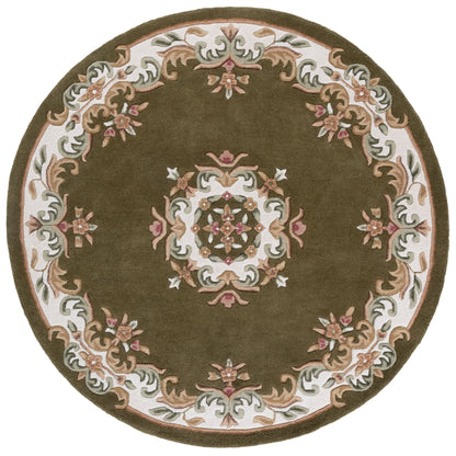 Tapis traditionnel en laine Aubusson Hale fait main SAFAVIEH.