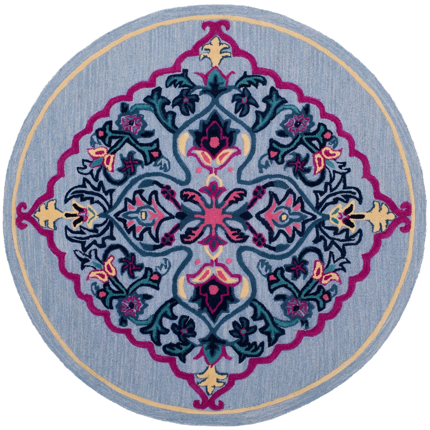 Tapis en laine SAFAVIEH fait main Bellagio Cailin Medallion