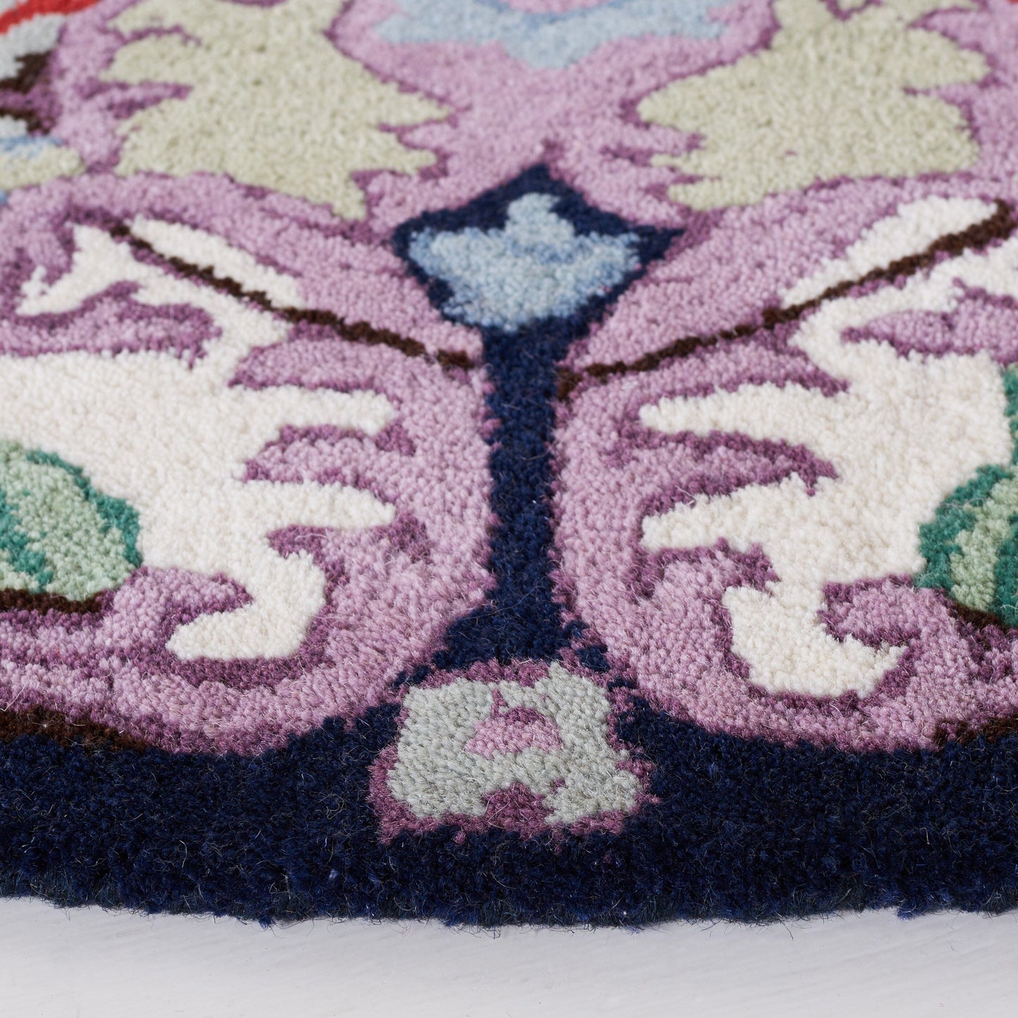 Tapis médaillon oriental en laine fait main Bellagio Tatevik de SAFAVIEH