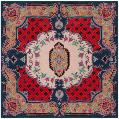 Tapis médaillon oriental en laine fait main Bellagio Tatevik de SAFAVIEH