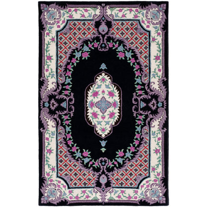 Tapis médaillon oriental en laine fait main Bellagio Tatevik de SAFAVIEH