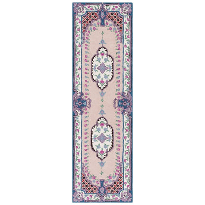 Tapis médaillon oriental en laine fait main Bellagio Tatevik de SAFAVIEH