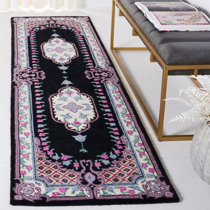 Tapis médaillon oriental en laine fait main Bellagio Tatevik de SAFAVIEH