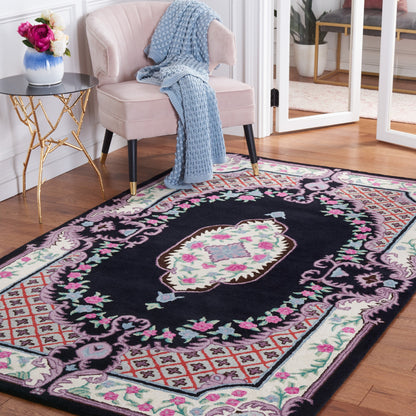 Tapis médaillon oriental en laine fait main Bellagio Tatevik de SAFAVIEH