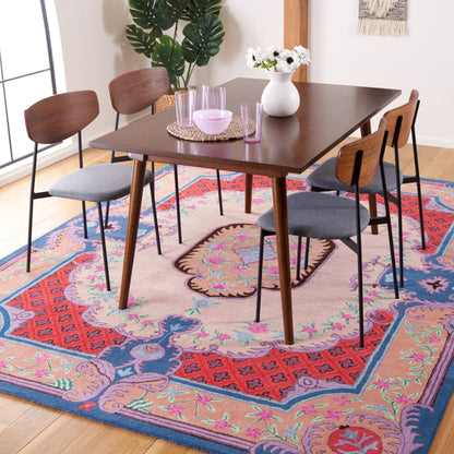 Tapis médaillon oriental en laine fait main Bellagio Tatevik de SAFAVIEH