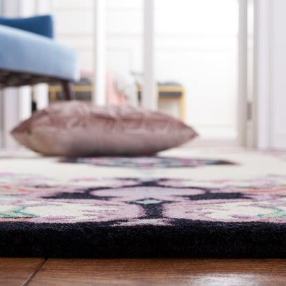 Tapis médaillon oriental en laine fait main Bellagio Tatevik de SAFAVIEH