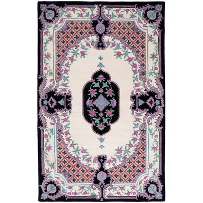 Tapis médaillon oriental en laine fait main Bellagio Tatevik de SAFAVIEH