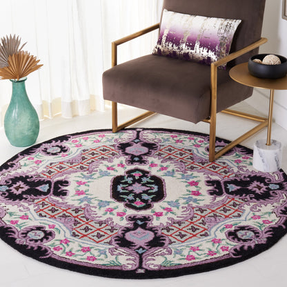 Tapis médaillon oriental en laine fait main Bellagio Tatevik de SAFAVIEH