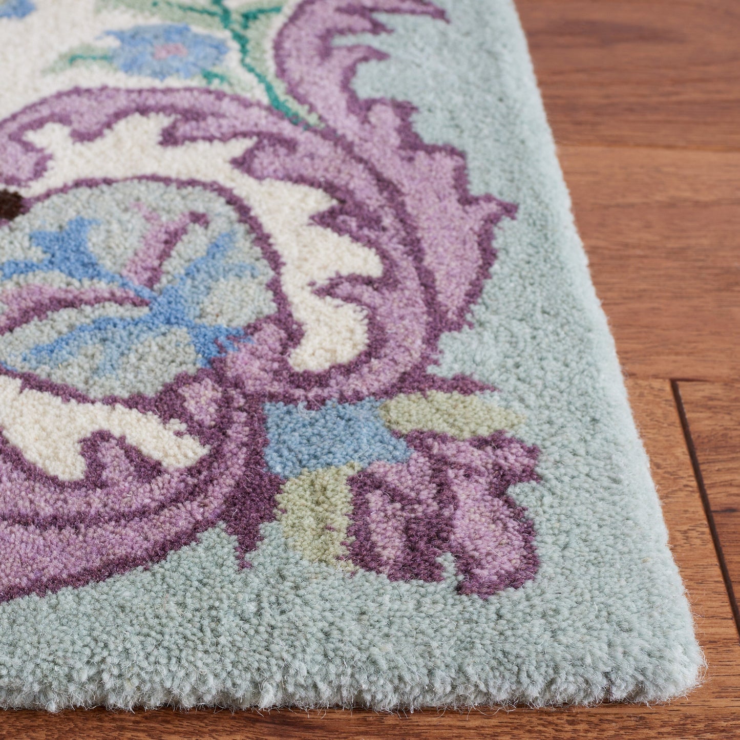 Tapis médaillon oriental en laine fait main Bellagio Tatevik de SAFAVIEH