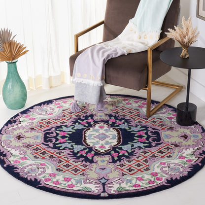 Tapis médaillon oriental en laine fait main Bellagio Tatevik de SAFAVIEH