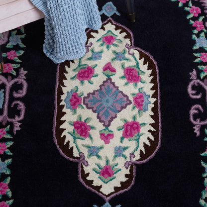 Tapis médaillon oriental en laine fait main Bellagio Tatevik de SAFAVIEH