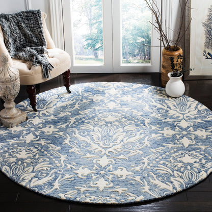 Tapis moderne en laine florale fait main SAFAVIEH Blossom Ambroisine