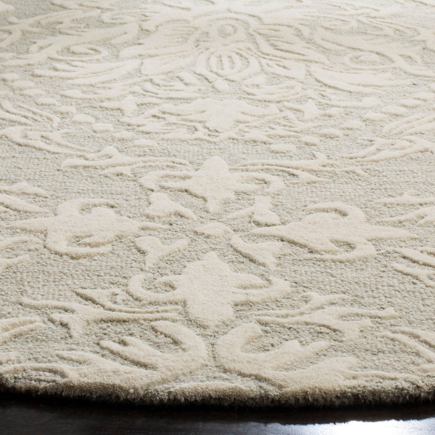 Tapis moderne en laine florale fait main SAFAVIEH Blossom Ambroisine
