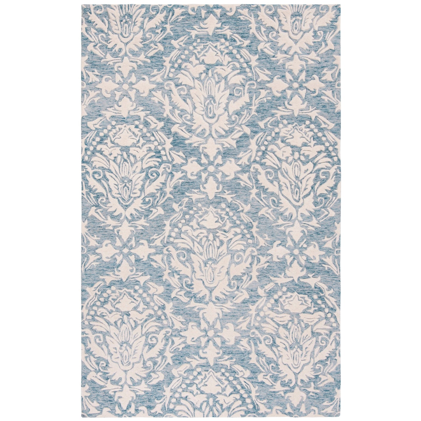 Tapis moderne en laine florale fait main SAFAVIEH Blossom Ambroisine