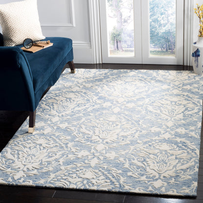 Tapis moderne en laine florale fait main SAFAVIEH Blossom Ambroisine
