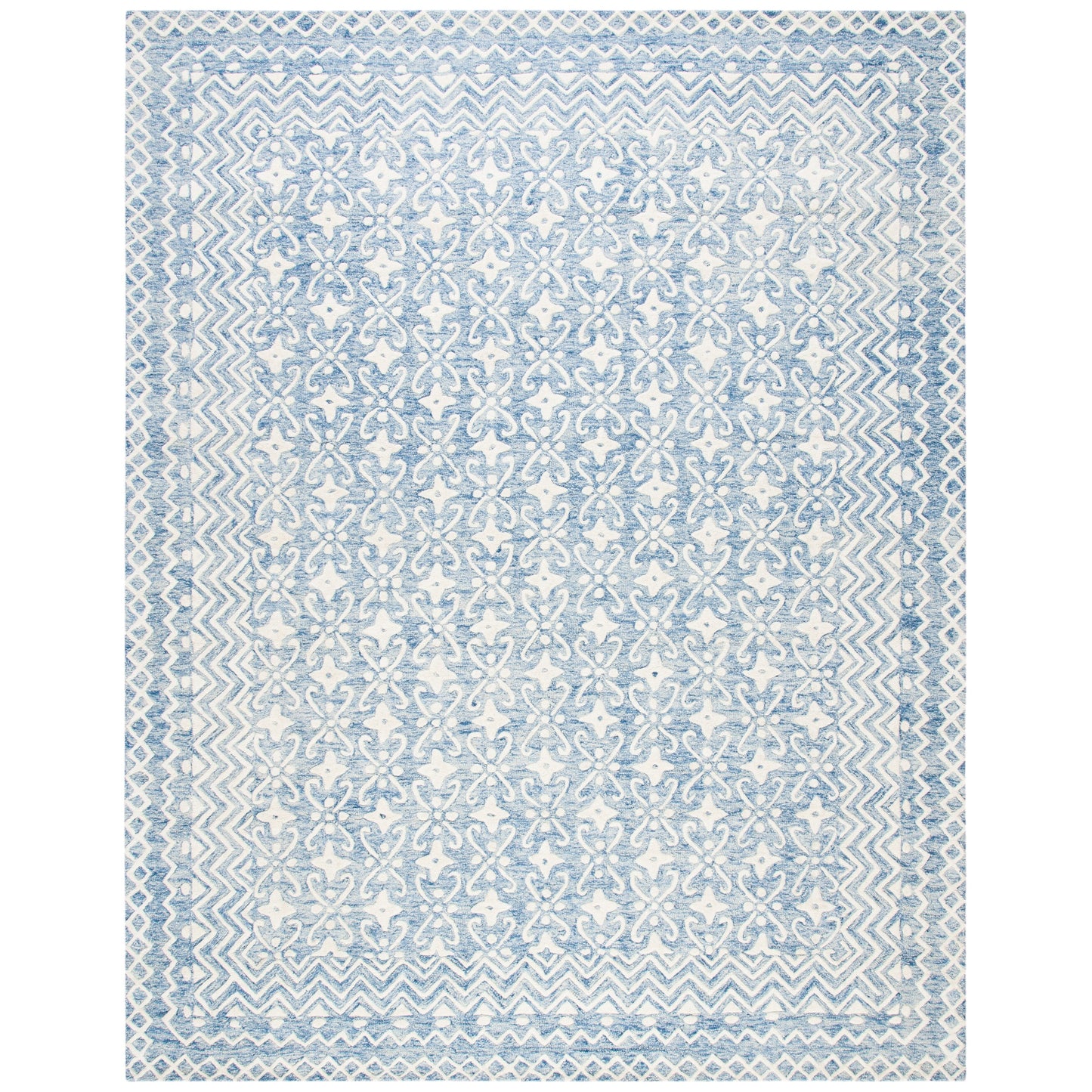 Tapis moderne en laine florale fait main SAFAVIEH Blossom Barbara