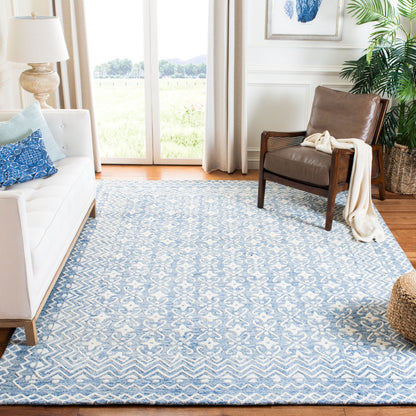 Tapis moderne en laine florale fait main SAFAVIEH Blossom Barbara
