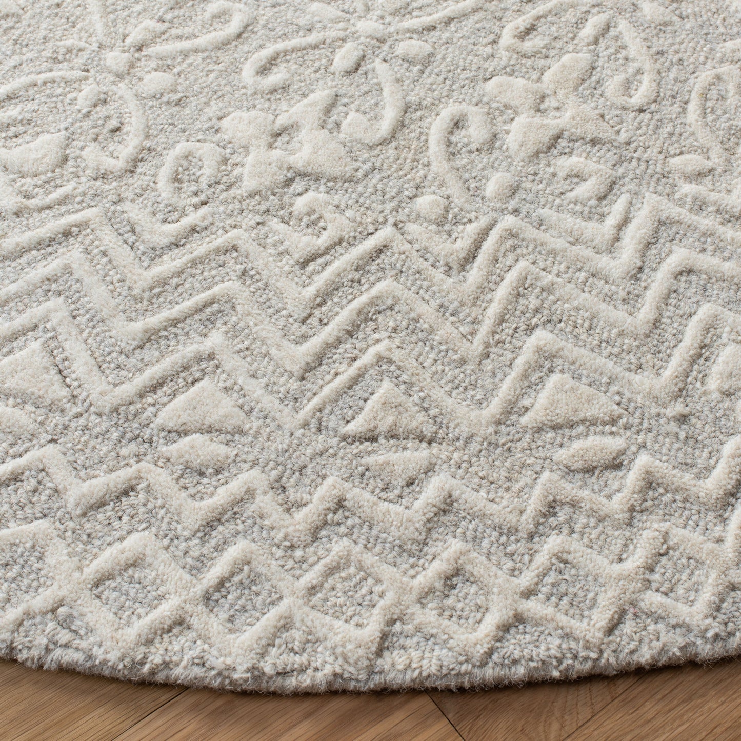 Tapis moderne en laine florale fait main SAFAVIEH Blossom Barbara