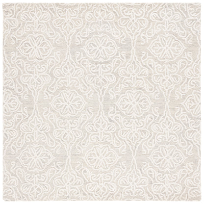 Tapis en laine moderne à motif floral SAFAVIEH fait main Blossom Cateluta