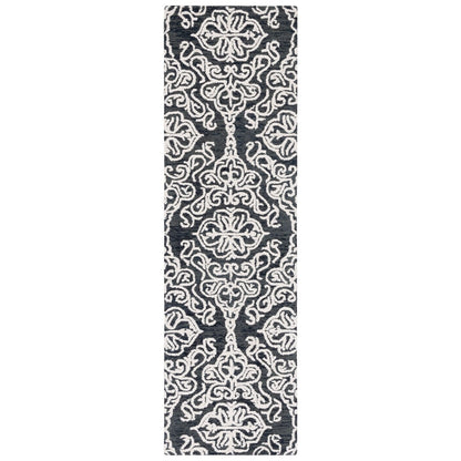 Tapis en laine moderne à motif floral SAFAVIEH fait main Blossom Cateluta