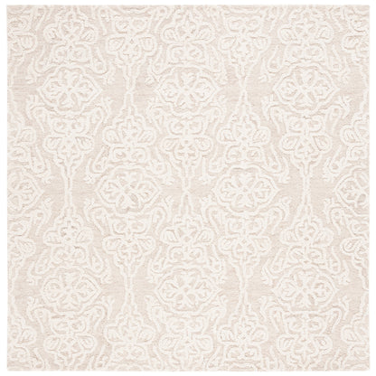 Tapis en laine moderne à motif floral SAFAVIEH fait main Blossom Cateluta