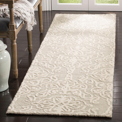 Tapis en laine moderne à motif floral SAFAVIEH fait main Blossom Cateluta