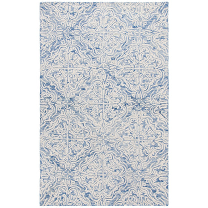 Tapis moderne en laine florale SAFAVIEH fait main Blossom Gertrida