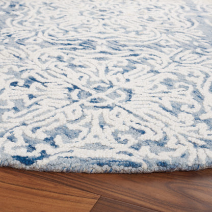 Tapis moderne en laine florale SAFAVIEH fait main Blossom Gertrida