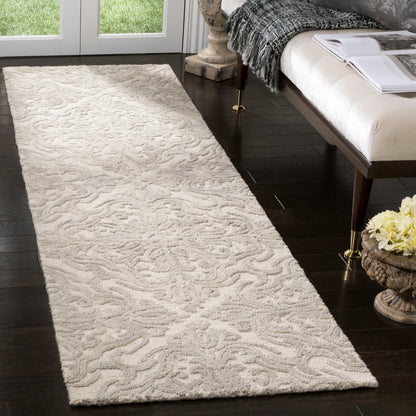 Tapis moderne en laine florale SAFAVIEH fait main Blossom Gertrida